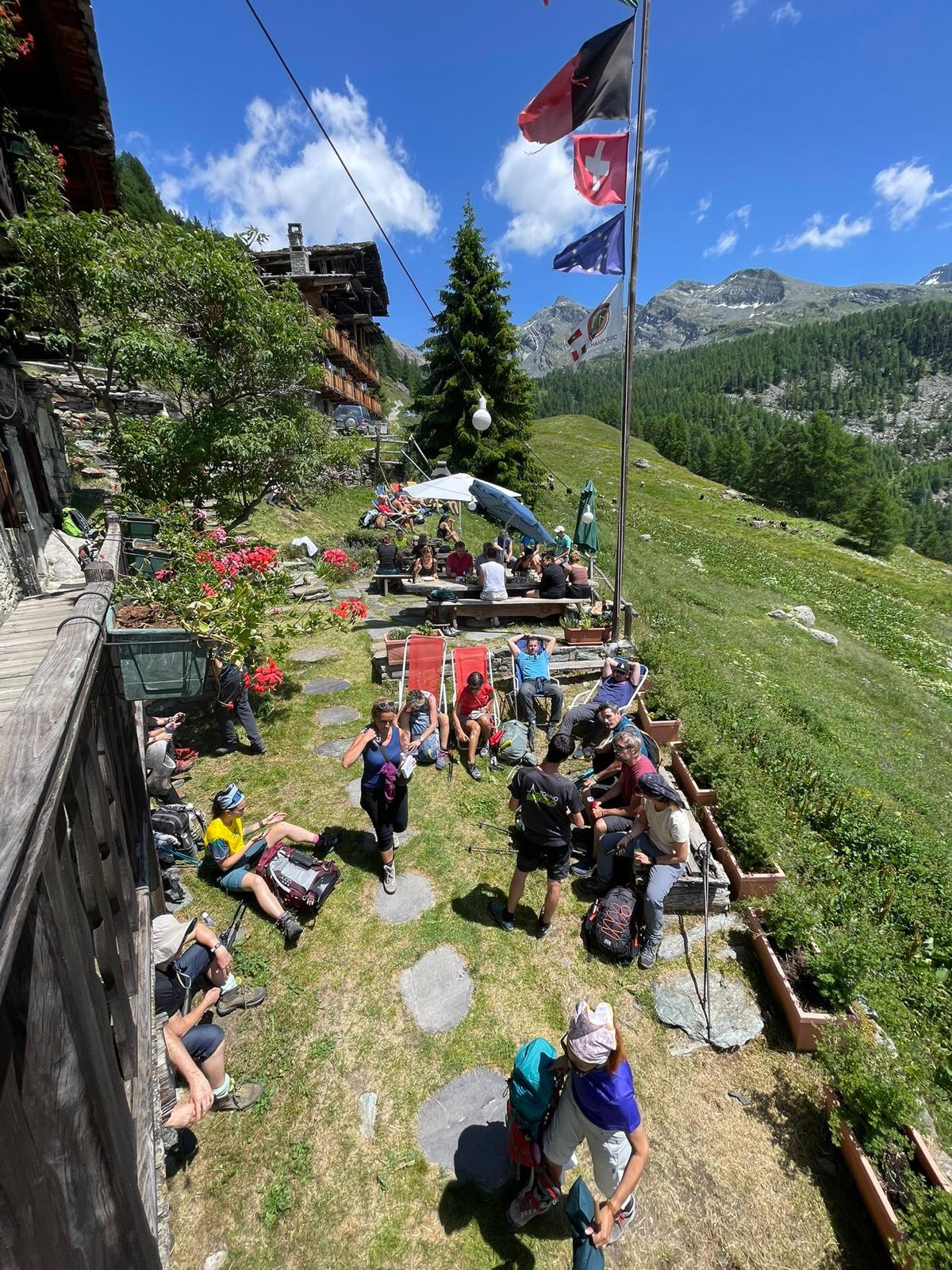 Esterno rifugio